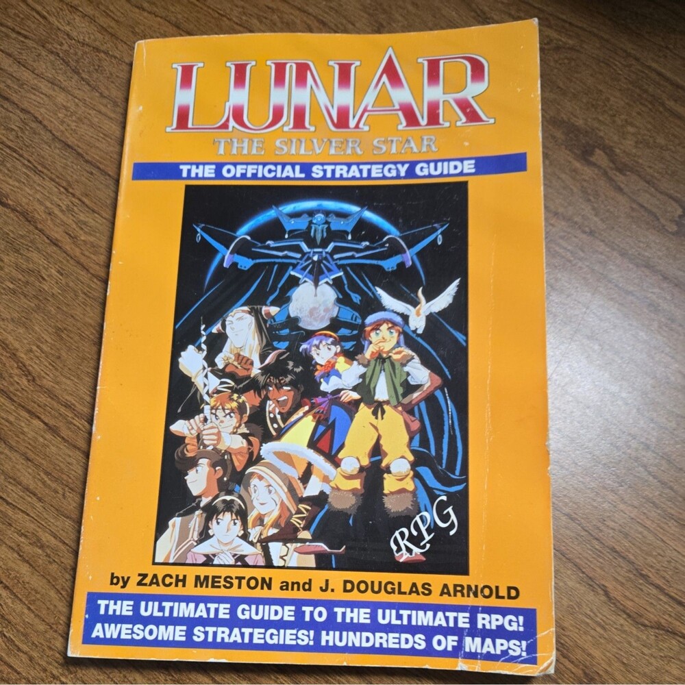 Lunar The Silver Star The Official Strategy Guide SEGA CD Paperback